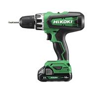 HiKOKI DV18DFWCZ Taladro Percutor 18 V, Atornillador de Impacto de 55 Nm | Incluye 2 baterías 2.0Ah y maletín, 2 velocidades, 22 posiciones de par, LED integrado y portabrocas de 13 mm