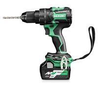 Hikoki DV36DC WRZ, Taladro con empuñadura tipo pistola, con mandril de sujeción rápida, sin escobillas, color y verde, 1,3 cm de capacidad, 2200 revoluciones por minuto