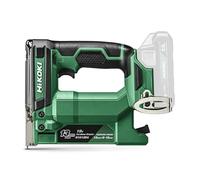 HiKOKI Grapadora inalámbrica - 18 V, 6-13 mm, cargador de 150 grapas - Li-Ion - Luz LED, disparo rápido, bloqueo de disparo en seco, resistente al polvo, mango ergonómico - Ligero y compacto