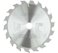 HiKOKI - Hoja de sierra para madera 165x20 mm, 18 dientes 752480