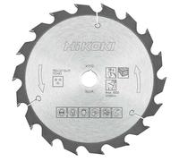 HiKOKI - Hoja de sierra para madera 190x20 mm, 18 dientes 752483