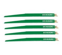 Hikoki 752031 - hoja de sierra tigre rw70 / s1344d (5 piezas)