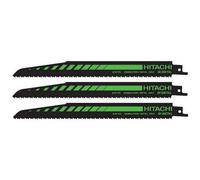 Hitachi Hoja tigre para sierra sable 752021 RM44B/S1120CF - 3 piezas