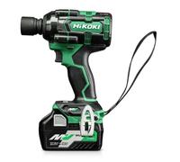 HiKOKI - Llave de impacto AKU 36V, 2x batería 5,0 Ah Li-Ion, cargador WR36DHWRZ