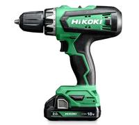 HiKOKI - Taladro atornillador AKU 18V, 2x batería 2,0 Ah Li-Ion, cargador DS18DFWKZ