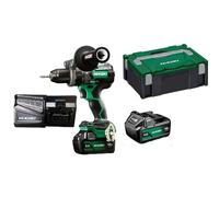 HiKOKI - Taladro atornillador AKU 18V, 2x batería 5,0 Ah Li-Ion, cargador DS18DCWPZ