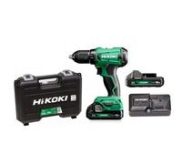 HiKOKI Taladro percutor a batería DV18DAWCZ – 18 V, 50 Nm, portabrocas 13 mm, 2x2.0 Ah y cargador