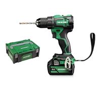 HiKOKI - Taladro de percusión AKU 18V, 2x batería 5,0 Ah Li-Ion, cargador DV18DEWFZ