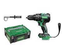 Hikoki Taladro percutor a batería DV36DCW2Z, 36V, 13 mm, 155 Nm, sin escobillas