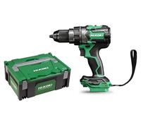 Hikoki Taladro percutor DV18DCW2Z 18V 2000 rpm 13 mm sin batería ni cargador negro/verde 2,1 kg