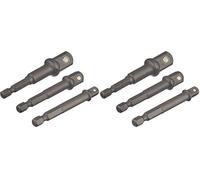 Hikoki tools 751970 - Juego adaptadores hexagonal llave vaso(3u) (Paquete de 2)