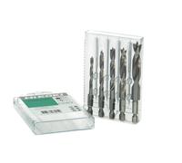 Hikoki tools 781983 - juego broca 3 punta 1/4' 4-5-6-8-10mm( 5u)