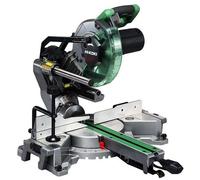 Hikoki Sierra de inglete y corte 1100 W Ø216 mm - Guía láser, cambio sin herramientas