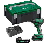 Hikoki WH18DDWRZ, Atornillador de impacto, Mango tipo pistola, 1/4", , Verde, 3200 rpm, 140 Nm