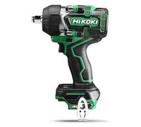 Hikoki WR36DEW2Z, llave de impacto inalámbrica, sin escobillas, color y verde, grado de protección IP56, 1/2", 1050 Nm