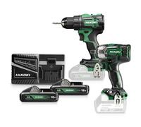 Hikoki zestaw 18v kc18dewfz (ds18dd + wh18dd) 2x4,0ah hitsystem