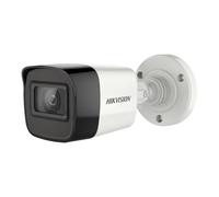Hikvision 4K 8MP Turbo HD analógica 4 en 1 Mini Bullet cámara DS-2CE16U1T-ITF, IP67 clasificado para Uso en Exteriores, Lente Fija de 2,8 mm, Distancia IR de 30 m, menú OSD
