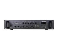 Hikvision - Amplificador de audio DS-QAE0A120G1-VB6/EU de 120 W con entrada Bluetooth, USB y tarjeta SD para sistemas de sonido profesional
