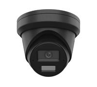 Hikvision Cámara turret fija DS-2CD2343G2-LI2U 4 MP Acusense PoE 2.8 mm IP67 Negro