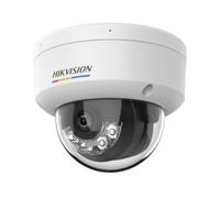 Hikvision Cámara IP DS-2CD1147G2H-LIU 4MP ColorVu 2.8mm PoE IP67 Luz Híbrida Inteligente Domo Fijo