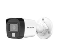 Hikvision DS-2CE16D0T-LFS(2.8mm) Cámara Mini Bullet Fija de Audio con Luz Híbrida Inteligente de 2MP