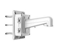 Hikvision Soporte de pared DS-1602ZJ-BOX-POLE – Accesorios de mástil y base para PTZ domo exterior