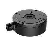 Hikvision Caja de conexiones DS-1280ZJ-S para domo, interior/exterior, carga 4,5 kg Negro