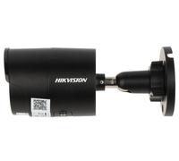 Hikvision DS-2CD2086G2-IU(2.8mm)(C)(BLACK) 4 K AcuSense Strobe Light and Audible Warning Fixed Bullet Network Camera