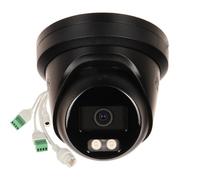 Hikvision Cámara IP Turret DS-2CD2347G3-LIS2UY/SL – ColorVu3.0, 4 MPx, PoE IEEE802.3a, 2.8mm Negra