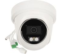 Hikvision DS-2CD2386G2H-IS2U/SL(2.8mm) cámara de red fija tipo turret de 8 MP con AcuSense, luz estroboscópica y advertencia audible