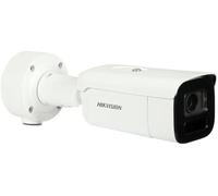 Hikvision DS-2CD2646G2HT-IZS2U/SL(2.8-12mm)eF Cámara de red bullet motorizada varifocal con luz estroboscópica AcuSense de 4 MP y advertencia audible