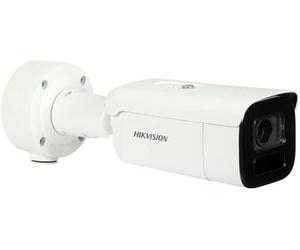 Hikvision DS-2CD2646G2HT-IZS2U/SL(2.8-12mm)eF Cámara de red bullet motorizada varifocal con luz estroboscópica AcuSense de 4 MP y advertencia audible
