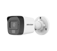 Hikvision Cámara Mini Bullet fija DS-2CE16D0T-LFS (2.8mm) 2MP con audio y luz híbrida inteligente