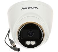 Hikvision DS-2CE72KF3T-LE(2.8mm) Cámara Turret Fija 3K ColorVu con Doble Iluminación PoC