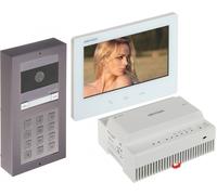 Hikvision DS-KIS704EY-ACW2/Kit de videoportero HD de 2 hilos de aluminio