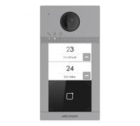 HikVision Hikvision DS-KV8213-WME1 Estación de puerta para villa de metal con 2 botones, cámara 2 MP, Wi‑Fi, PoE, IP65/IK08 DS-KV8213-WME1(C)