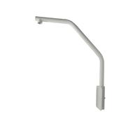 Hikvision Soporte de pared curvo DS-1660ZJ para cámaras domo motorizadas exterior