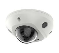 Hikvision Cámara IP DS-2CD2546G2-IS 4 MP AcuSense micrófono 2.8 mm Mini Dome Exterior Techo/Pared