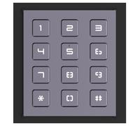 HikVision Módulo teclado para videoportero Hikvision | Placa de calle de 12 botones con control de acceso DS-KD-KP