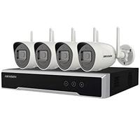 Hikvision Kit de videovigilancia NK42W0H-1T(WD)(D)/EU - 4 canales inalámbrico y alámbrico