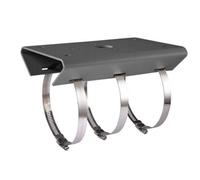 Hikvision Soporte a poste para TCM403, acero, gris