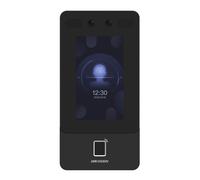 HikVision Terminal de control de acceso facial Hikvision con reconocimiento facial, huella, tarjeta y PIN DS-K1T342MFWX-E1