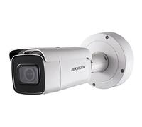 HIKVISION Tubular IP 8MPX, Leds IR 60, ÓPTICA MOTORIZADA, WDR 120DB, ACUSENSE, H.265+, E/S Audio/Alarma, IP66/IK10, 12VDC/PoE+