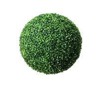 Hilai Bola de boj de Hoja Artificial Bola Realista Planta Falsa Realista, decoración de Bola de Planta de plástico Verde, decoración de jardín casero de 30 cm Plantas Artificiales