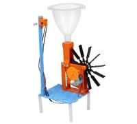 Hilai Kit de experimentos científicos, Kit de generador de Rueda hidráulica de plástico, Experimento científico para Aprendizaje de conversión de energía y educación física