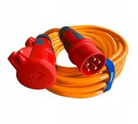 Hilark Cable Tech CEE H07BQ-F 5g4 32A - Cable alargador de Poliuretano (3 m), Color Naranja