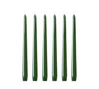 Hilke Collection 6 Velas Herrgårdsljus 30 cm Verde oscuro