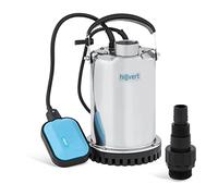 Hillvert Bomba De Agua Sumergible (260 W, Caudal máximo: 116 l/m, Interruptor flotante, Tamaño máximo de partícula: 5 mm)