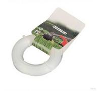 Hilo Cortacésped para profesional 2.7mm para Maleza para dura(white square) | cuadrado, corte para preciso, nylon , 2.7mm diámetro, 15m longitud, anti-atascos