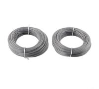 Hilo Nylon Cortabordes 1.6mm 48m para bosch ART SL Hilo Nylon | Doble carrete 24m cada , diámetro para preciso, para ajuste perfecto, sin atascos, uso prolongado